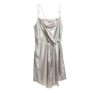 NWT H&M Shimmering metallic dress